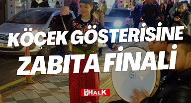 Köçek gösterisine zabıta finali