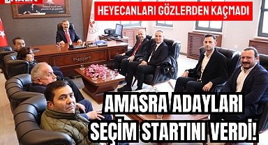 Amasra Adayları Seçim Startını Verdi!