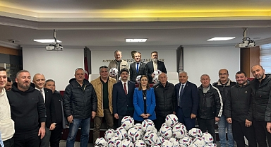 Amatör Spor Kulüplerine destek yapıldı