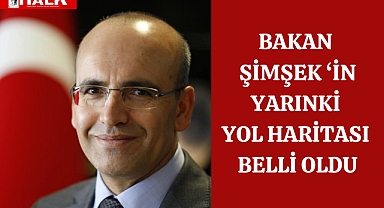 Bakan Şimşek'in Yarınki Yol Haritası