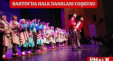 Bartın'da Halk Dansları Coşkusu