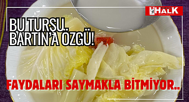 Bu Turşu Bartın'a Özgü!