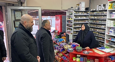 Fırıncıoğlu, Hendekyanı Esnafını Gezdi