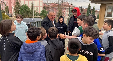 Fırıncıoğlu TOKİ İlkokulu'nu Ziyaret Etti