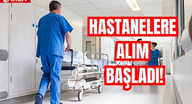 Hastanelere Alım Başladı!