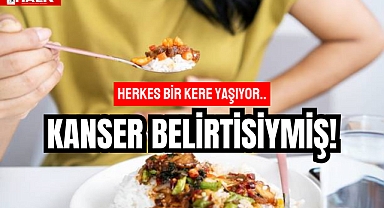 Herkes Bir Kere Yaşıyor.. Kanser Belirtisiymiş!