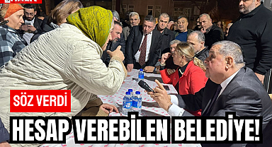 Hesap Verebilen Belediye!