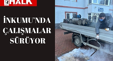 İnkumu'nda Çalışmalar Sürüyor