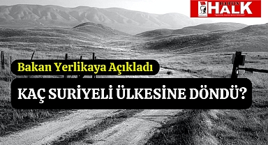 Kaç Suriyeli Ülkesine Döndü?