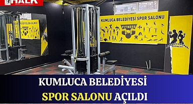 Kumluca'ya Spor Salonu Açıldı