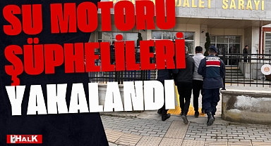 Su Motoru Şüphelileri Yakalandı