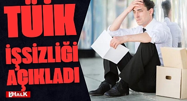TÜİK işsizliği açıkladı