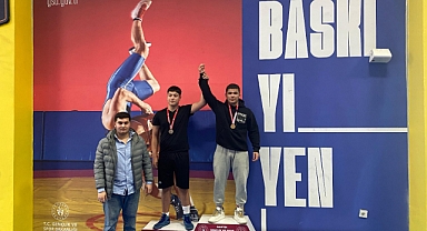 U17 Güreş müsabakaları düzenlendi