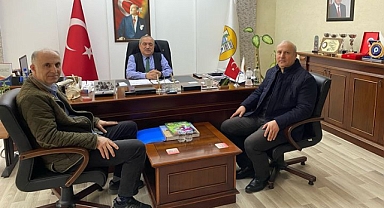 Uzun, Müdürü Ağırladı