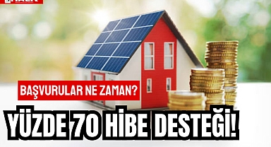 Yüzde 70 Hibe Desteği!