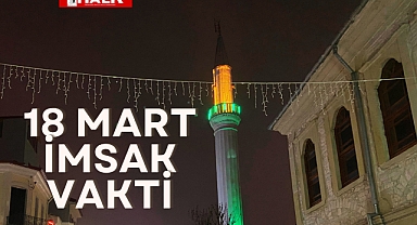 18 Mart İmsak Vakti