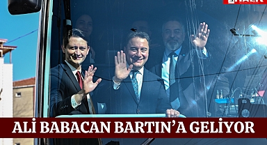 Ali Babacan Bartın'a Geliyor