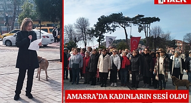 Amasra'da Kadınların Sesi Oldu
