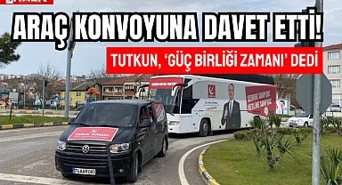 ARAÇ KONVOYUNA DAVET ETTİ!