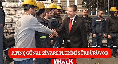 Atınç Günal Ziyaretlerini Sürdürüyor