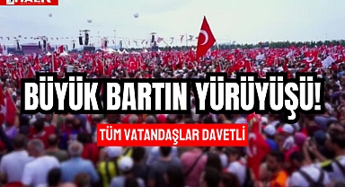 BÜYÜK BARTIN YÜRÜYÜŞÜ!