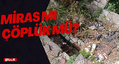 ÇÖPLÜK DEĞİL TARİHİ ROMA HAMAMI!