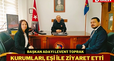Eşi İle Ziyaret Etti