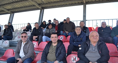 Eski Başkan Somaklı Çankırı maçını izledi