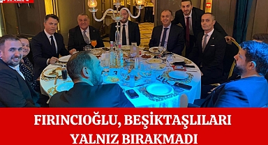 Fırıncıoğlu Beşiktaşlıları Yalnız Bırakmadı