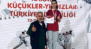 Hendekyanı Ortaokulu öğrencisinden Türkiye birinciliği