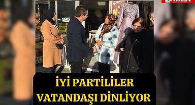 İYİ Partililer Vatandaşı Dinliyor