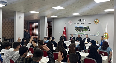 Kaymakam, Öğrencilere Teşekkür Etti