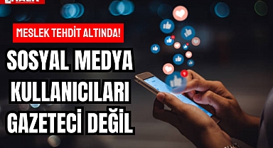 MESLEK TEHDİT ALTINDA!