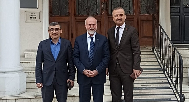 Müftü, Milli Eğitim Müdürü'nü Ağırladı