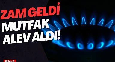 MUTFAK ALEV ALDI!