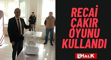 Recai Çakır Oyunu Kullandı