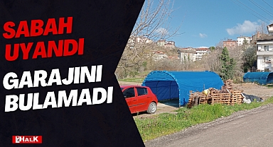 Sabah Uyandı Garajını Bulamadı!