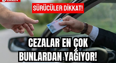 Sürücülere Cezalar Yağdı!