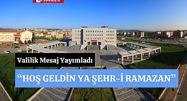 Vali Arslan'ın Ramazan Mesajı
