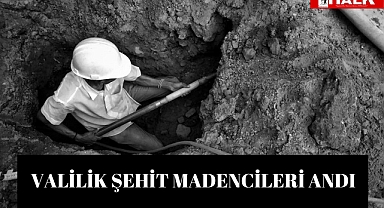 Valilik Şehit Madencileri Andı