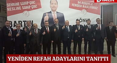 Yeniden Refah Adaylarını Tanıttı