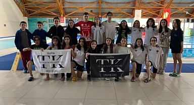 11-12 Yaş Yüzmede Bartınlı sporculardan madalya