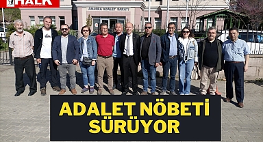 Adalet Nöbeti Sürüyor