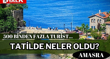 Amasra, 100 bin kişiyi ağırladı