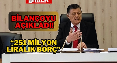 Bartın Belediyesi'nin Bilançosu