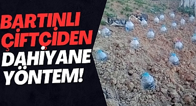 BARTINLI ÇİFTÇİDEN DAHİYANE YÖNTEM