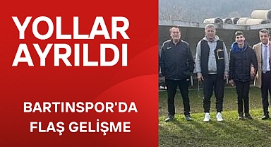 Bartınspor'da flaş gelişme