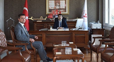 Başkan, Kaymakam'ı Ziyaret Etti