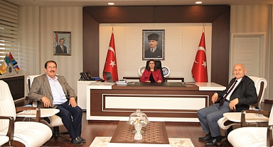 BAŞKANLAR ARSLAN'I ZİYARET ETTİ