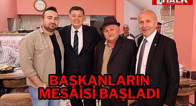 Başkanların Mesaisi Başladı